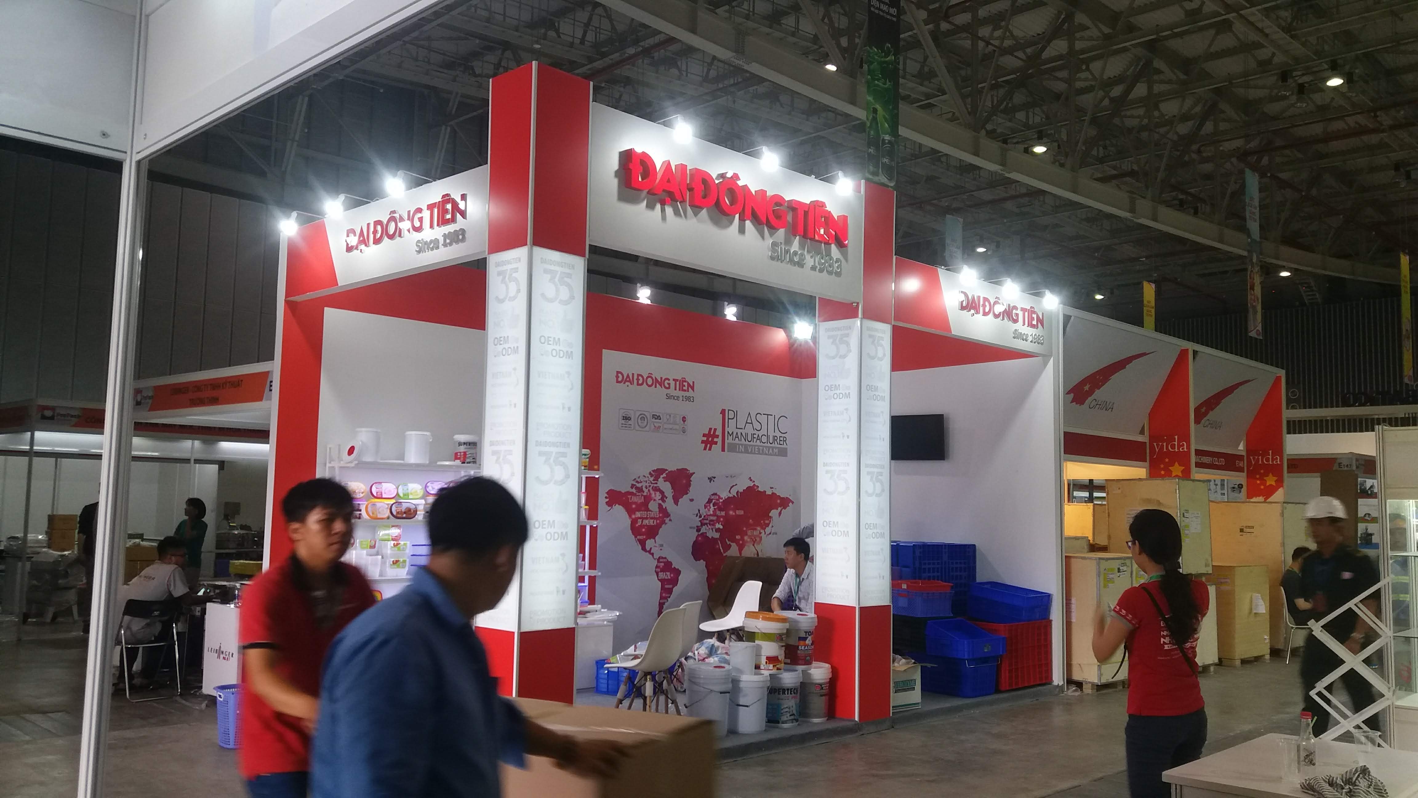 Thi công gian hàng triểm lãm tại Cần Thơ.-3