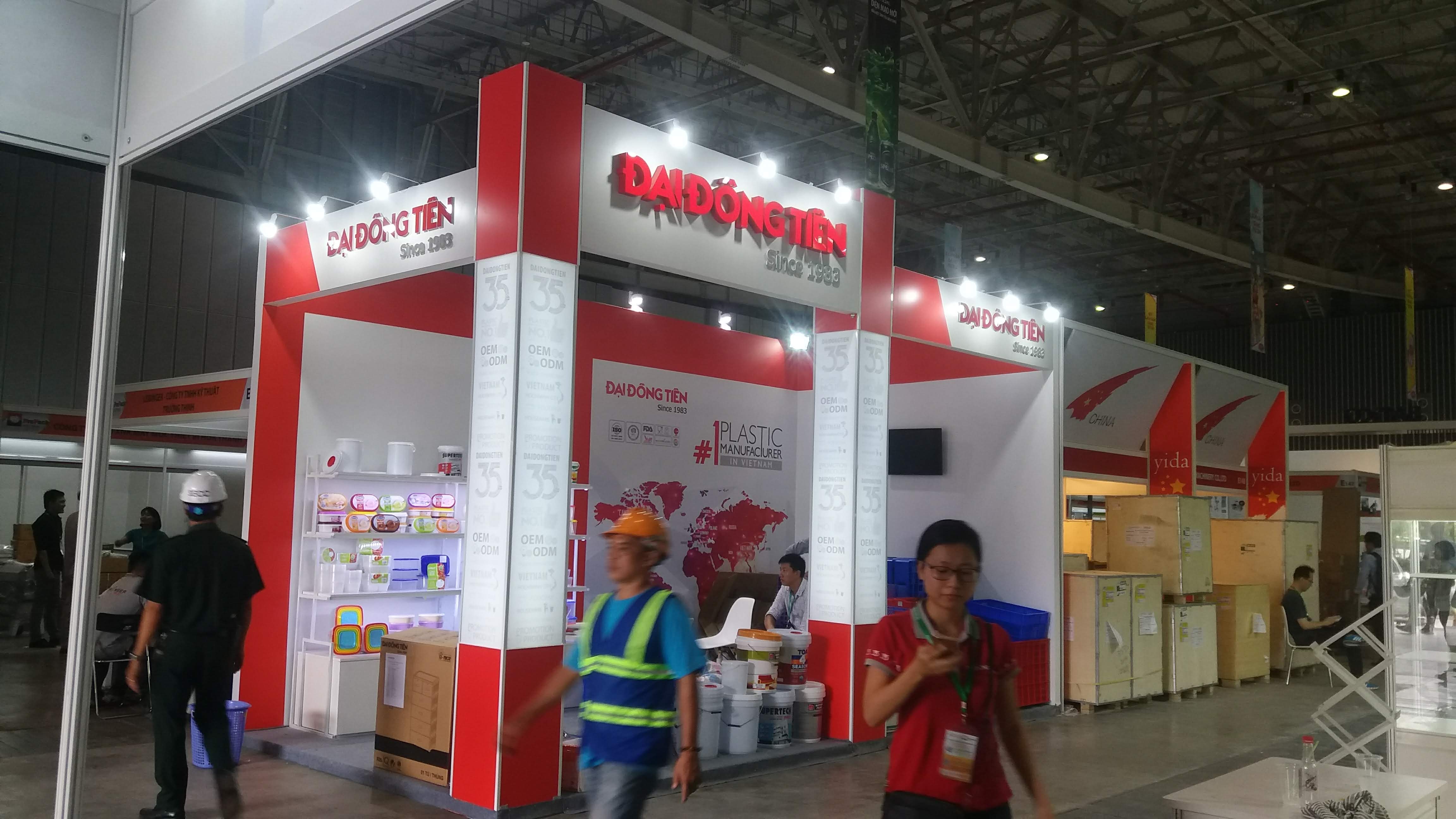 Thi công gian hàng triểm lãm tại Cần Thơ.-4