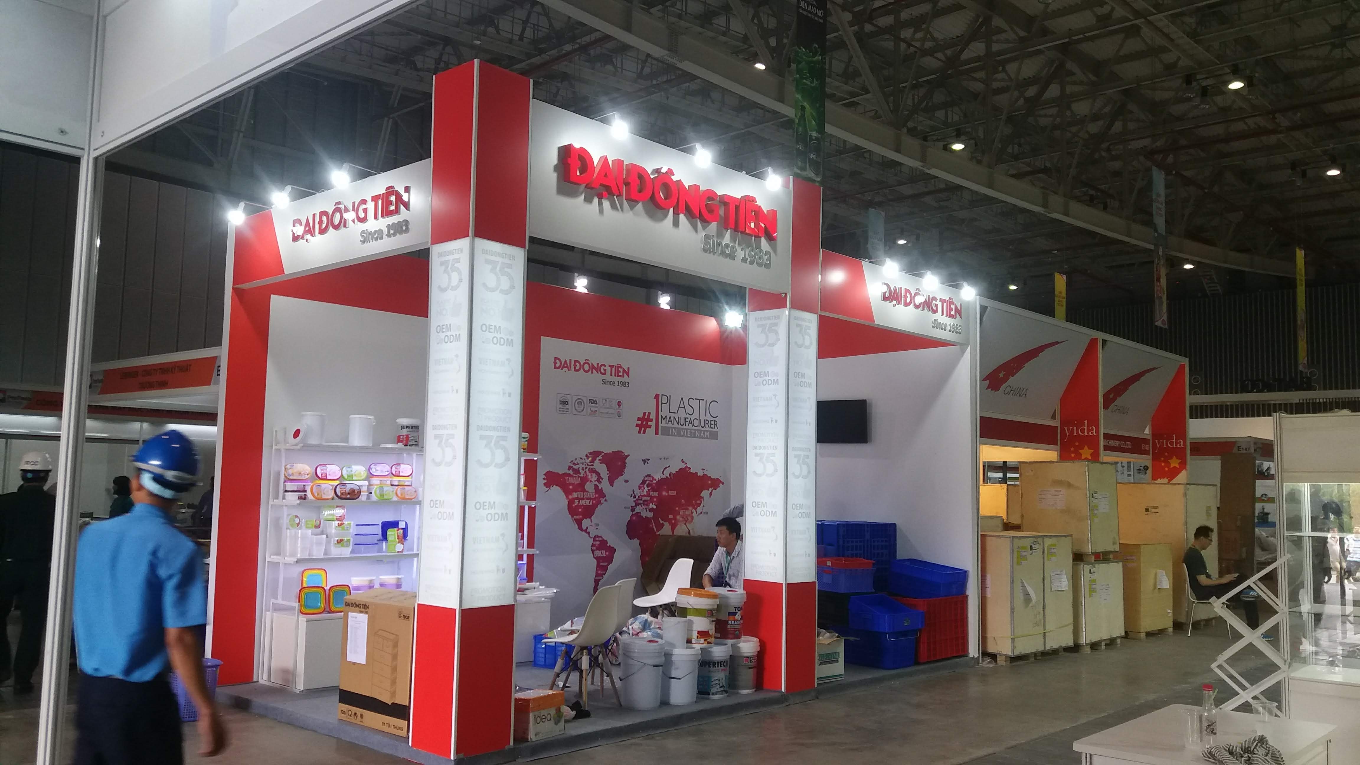 Thi công gian hàng triểm lãm tại Cần Thơ.-5