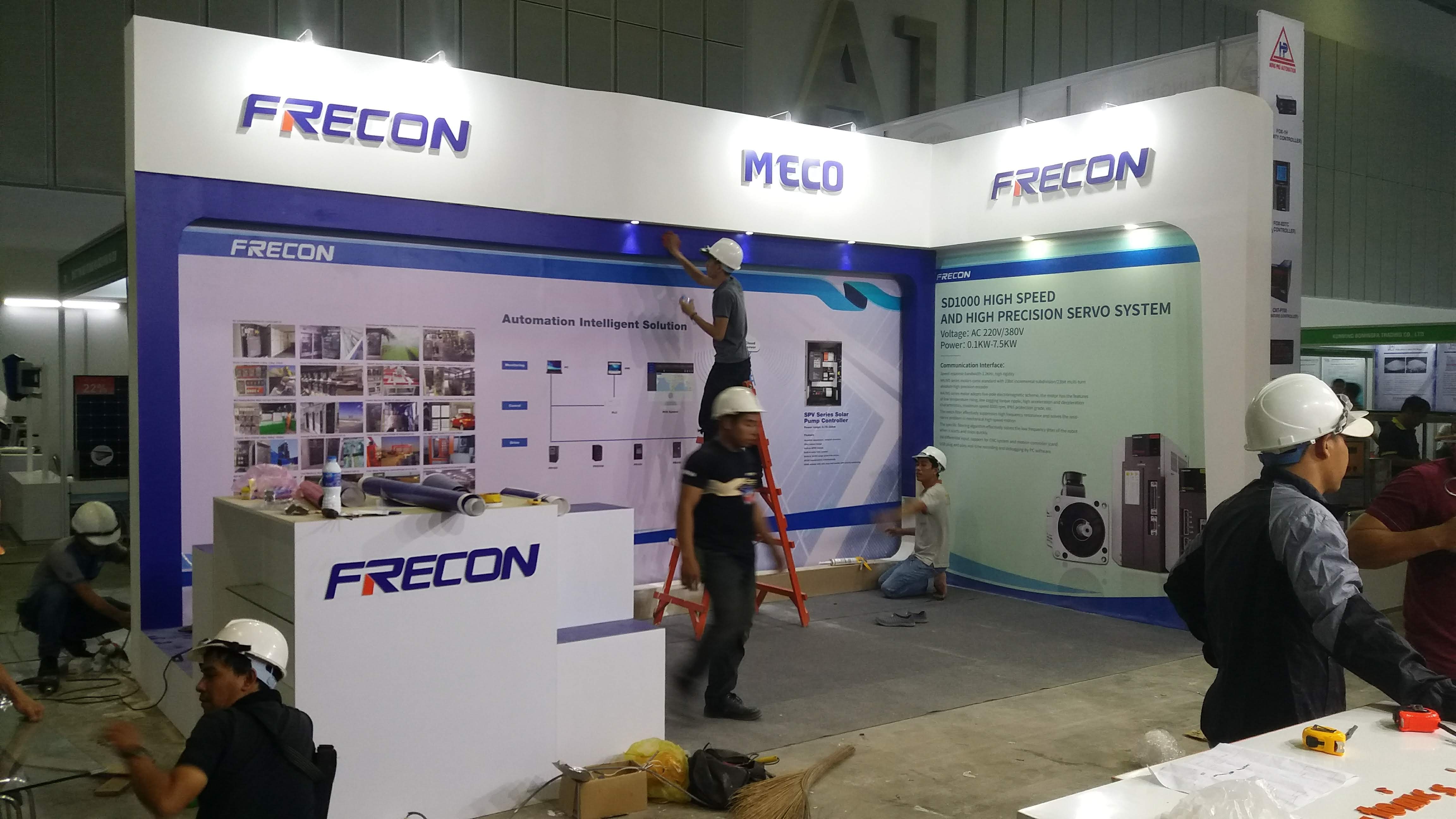 Thi công gian hàng triểm lãm tại Đà Nẵng.-2