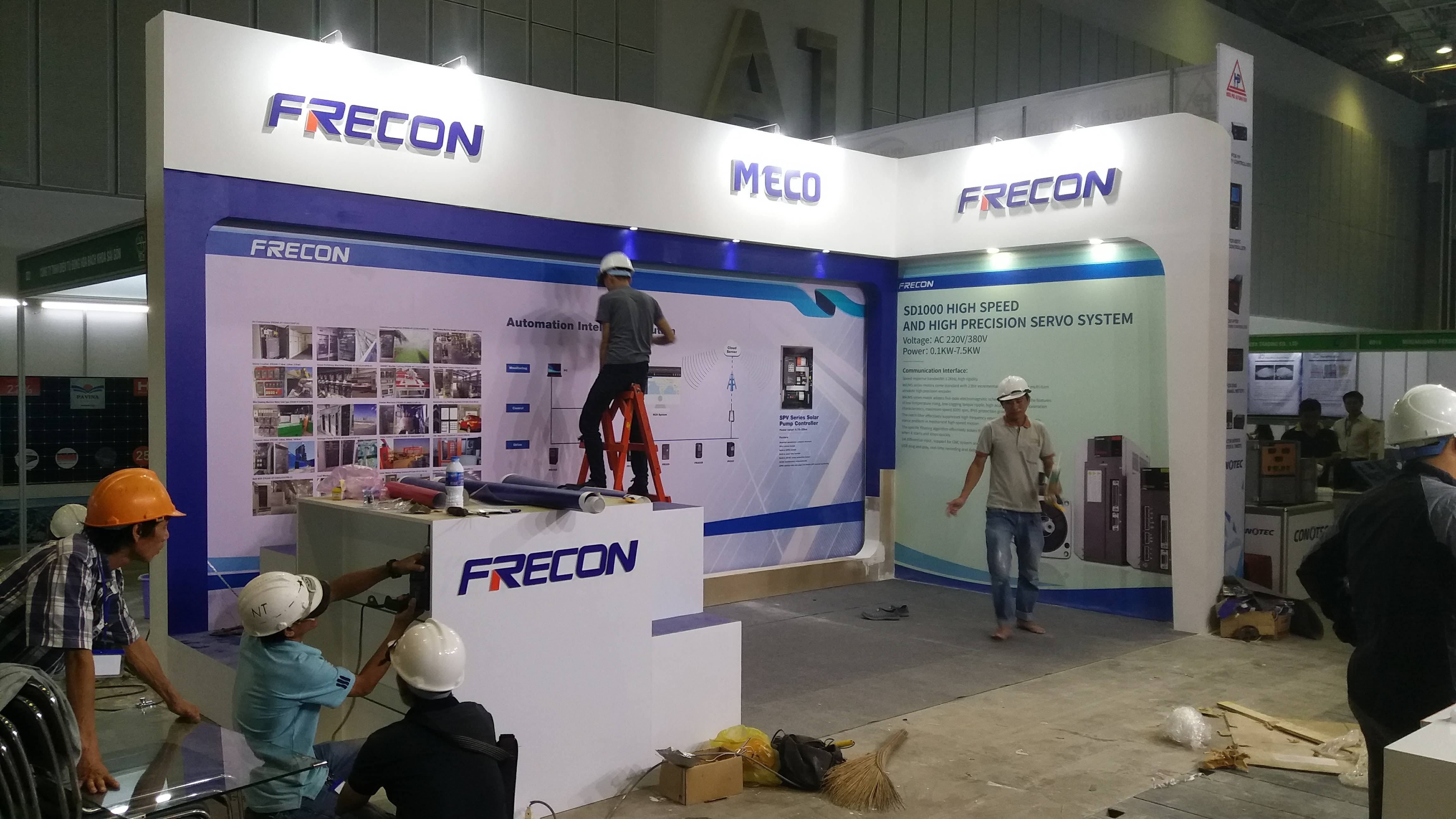 Thi công gian hàng triểm lãm tại Đà Nẵng.-4